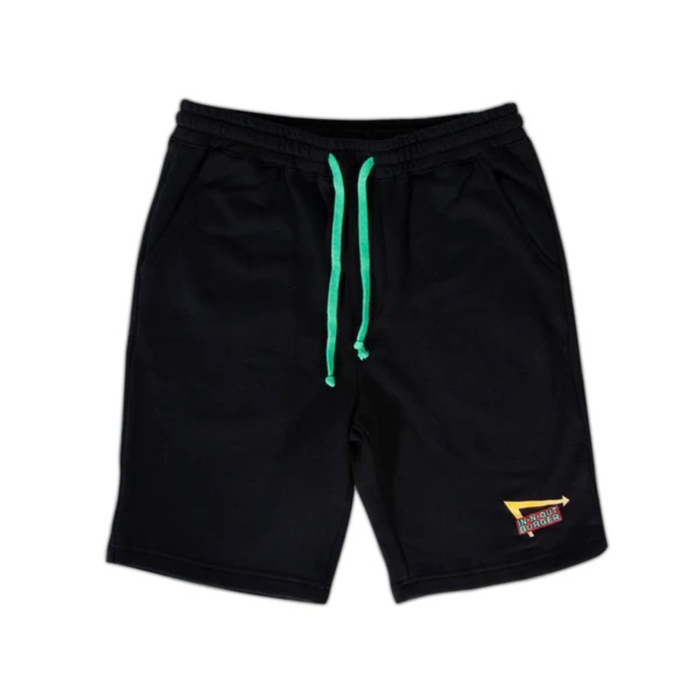 Black Men's  In-N-Out Burger Logo Shorts Size Medium